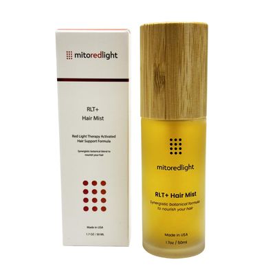 Mito Red Light RLT Hair Mist: Red Light Therapy Spray for Hair - Red Light Hair Therapy Mist - Boosts Hair Health with Natural Ingredients - All Hair Types - 1.7 fl oz