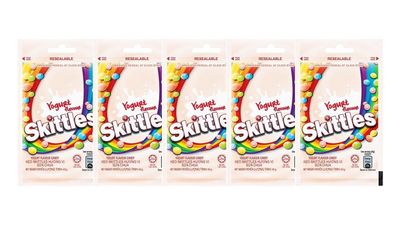 Chewy Hard Yogurt Candy - Fun Colourful Party Non Melting Crunchy Sweet Set of 5 Packs, 1.42 ounce per each