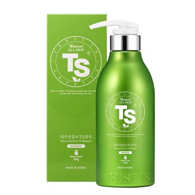 Korean Shampoo for Thinning Hair with Essential Oils, Biotin Natural Ingredients (16.9 Fl Oz 500mL)