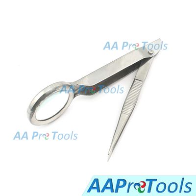 AAProTools Magnifying Lighted Tweezers, Silver