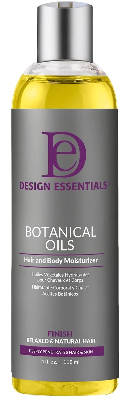 Design Essentials Botanical Oils Hair And Body Moisturizer For Relaxed Natural Hair- 4 Oz