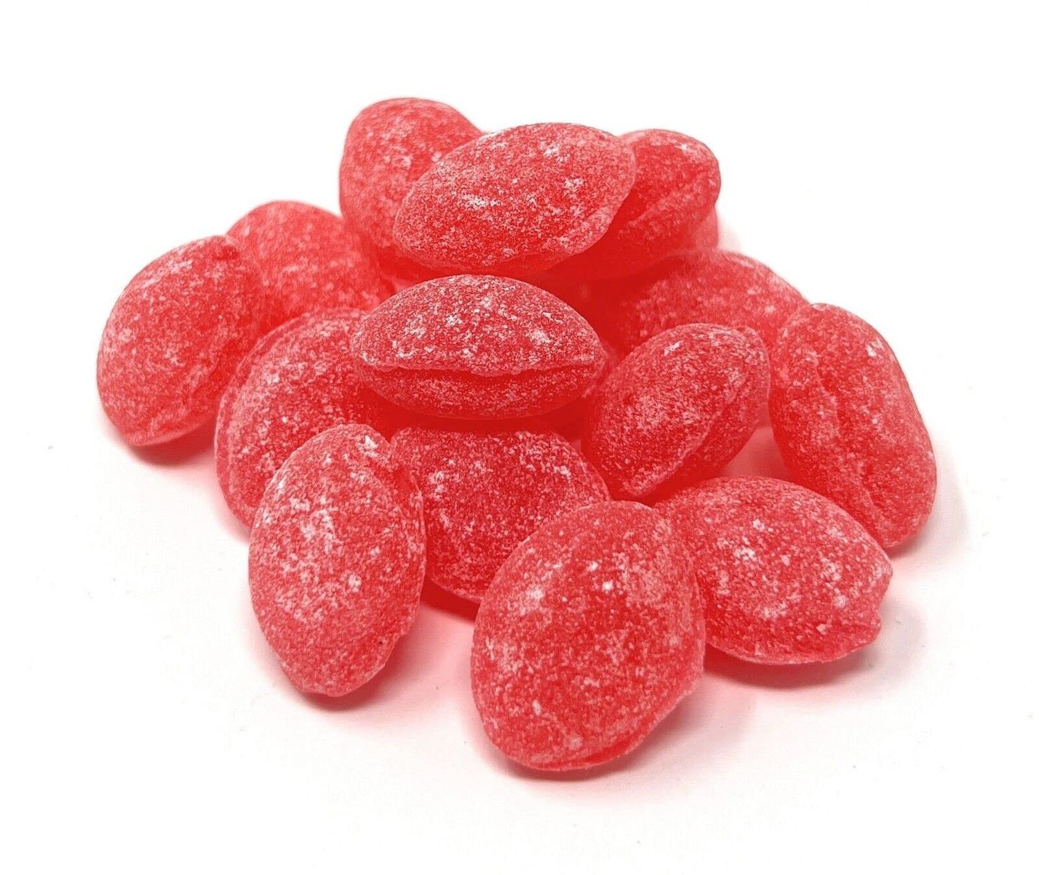YANKEETRADERS Peppermint Hard Sanded Candy Drops, 40 Oz. Bulk Bag