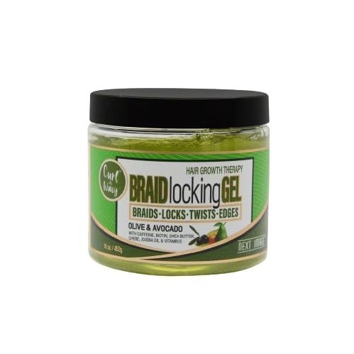 NEXT IMAGE - Braid Locking Gel Olive Avocado