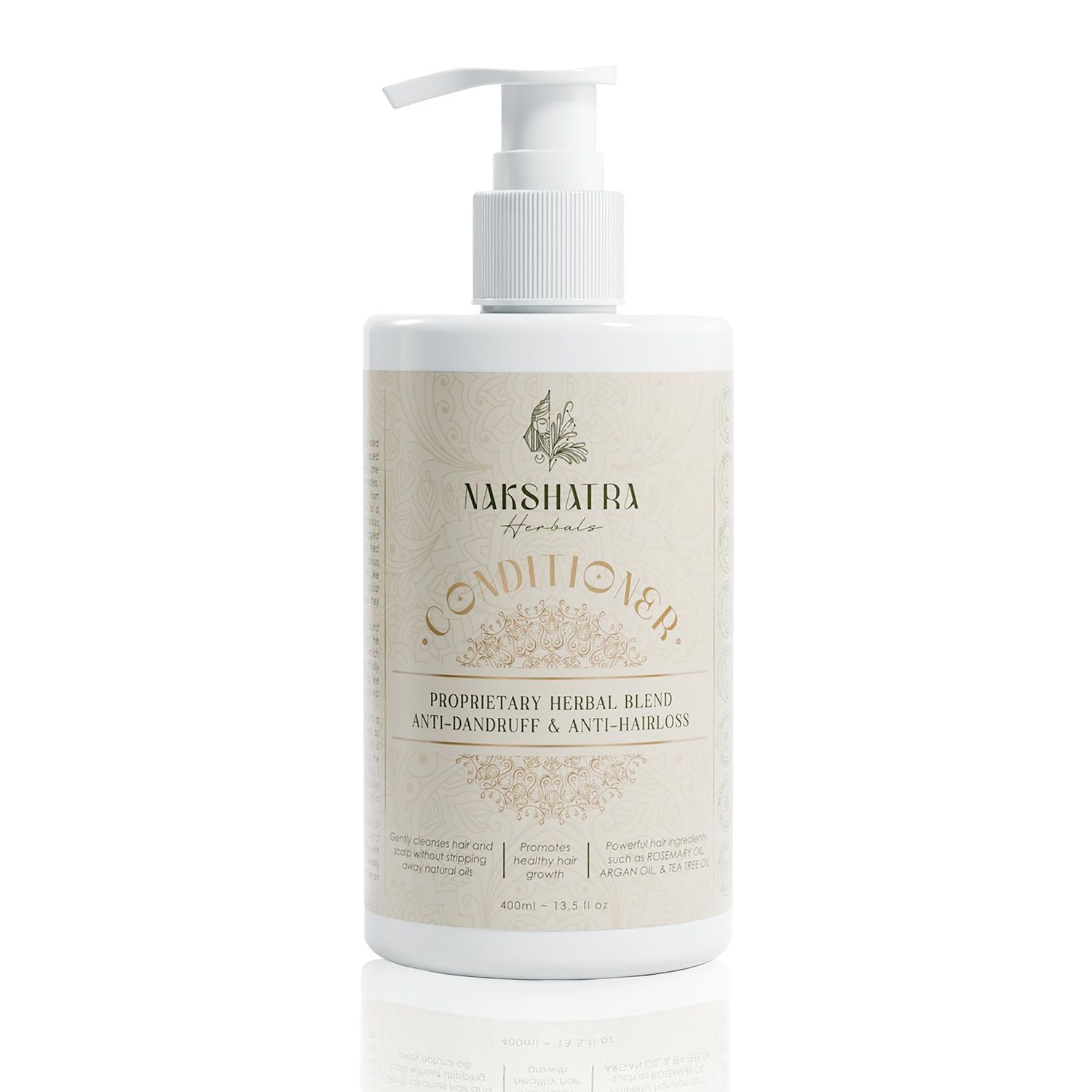 NAKSHATRA HERBALS Conditioner 100 Natural Anti-Dandruff Anti-Hairloss Herbal Solution For All Hair Types Ayurvedic 13.5 oz