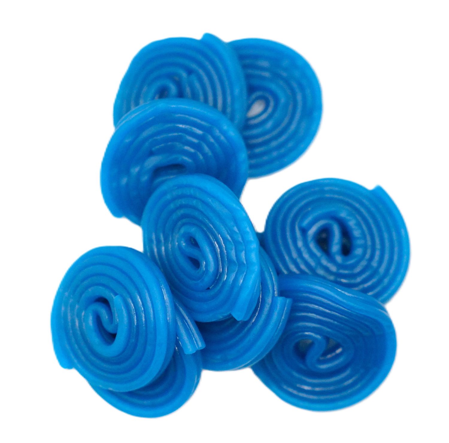 Blue Raspberry Licorice Wheels - 1 lb of Bulk Fresh Sweet Licorice. Approximately 40 Wheels per Bag
