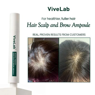 ScalpHair Serum for Thinning Hair by Vivelab,15ml-Clinically Tested,Nourishing Formula with Biotin,peptide. Promotes Healthy ScalpFuller-Looking Hair