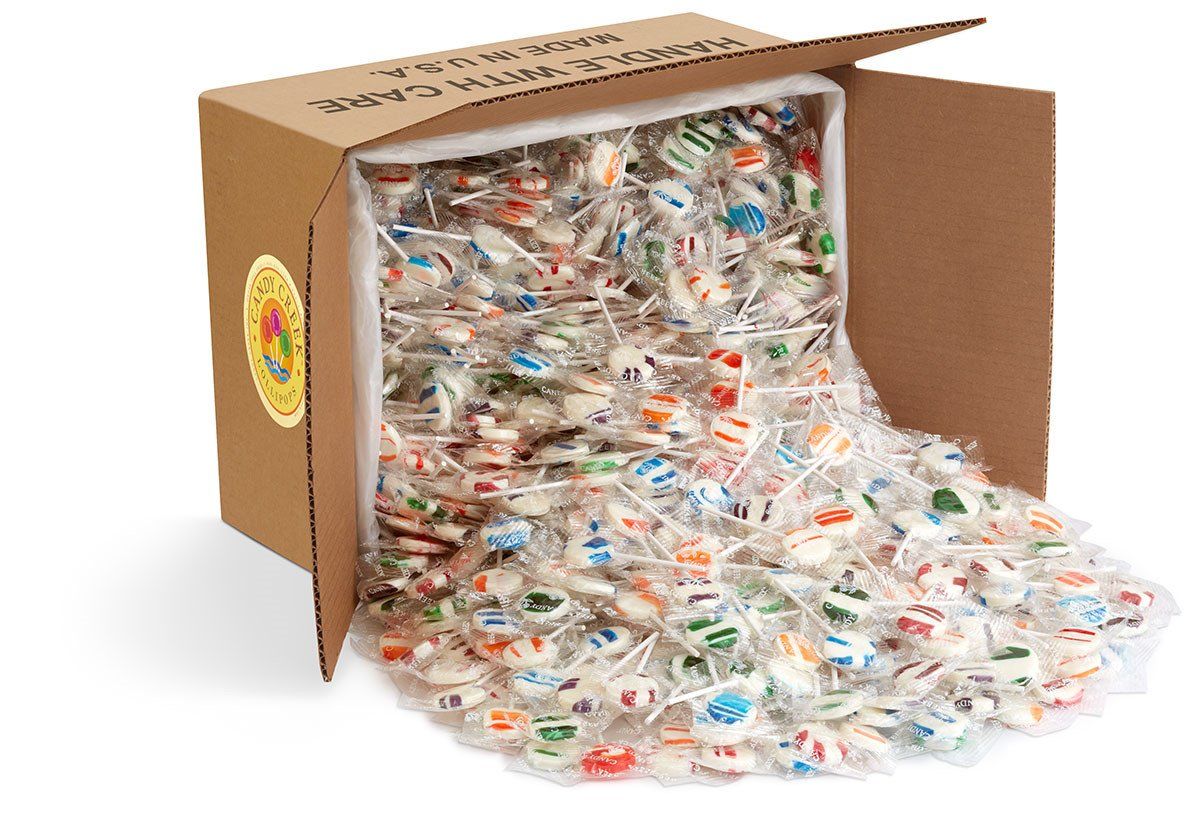 Candy Creek - Fruit Zanys Lollipops, 6 Amazing Fruit Flavors 880 count-nut free