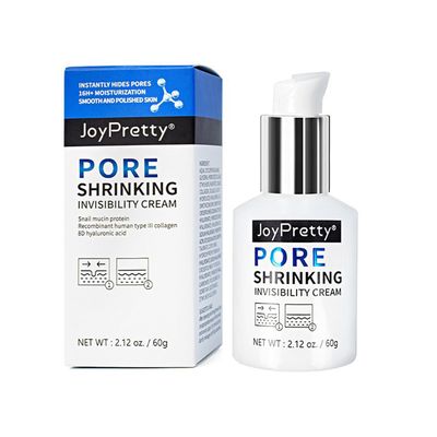 Grospe Pore Invisible Cream,Pore Shrinking Invisibility Cream,Pore Minimizer Reducer for Face,Oil Control Firming,Tightening Pores,Moisturizing,Lightens Fine Lines Conceals Pores Cream