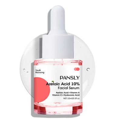 Azelaic Acid Serum, Azelaic Acid 10 Facial Serum, Skin Hyaluronic Acid Serum for Face, Redness-Relief for Face, Redness Reducing Skin Care, Balance Excess Sebum, 0.5oz