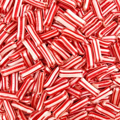Peppermint Straws Hard Candy 3 Pound Bag Refreshing Mint Sweets