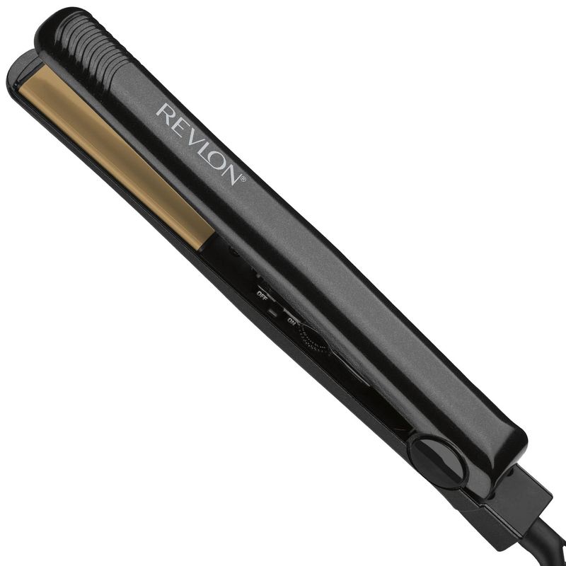 Revlon Perfect Heat Triple Ceramic Flat Iron for Ultra Straight Styles (1 in)