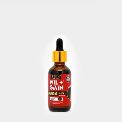 EBIN NEW YORK Hair Oil Grape Seed Oil Olive Oil Chamomile Oil Triple the Strength Benefit 100 Natural WilGain Mega Gro Hair Oil 2oz 60ml (HydratingCalming)