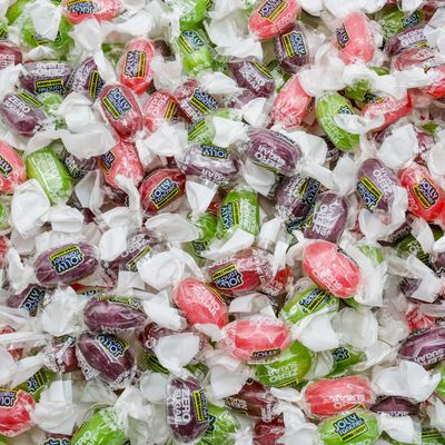 Sugar Free JOLLY RANCHERS Hard Candy - 4 x 3.6 oz Bags, Assorted Flavors (Watermelon, Grape, Apple and Raspberry), Smart Sweets