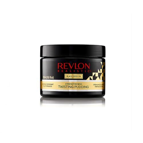 Revlon Realistic Black Seed Oil Strengthening Twisting Pudding, 10.1 Oz