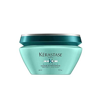 Kerastase Resistance Masque Extentioniste Hair Mask Strengthening Hair Mask Detangles Hair and Seals Split Ends Reinforces Length of Damaged Hair With Proteins For All Hair Types 6.8 Fl Oz