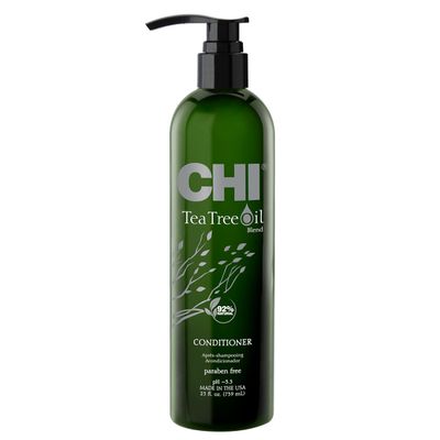 CHI Tea Tree Oil Conditioner, Strengthens Hair Invigorates Soothes Worn Out Locks, Sulfate, Paraben, Cruelty-Free, 25 Oz
