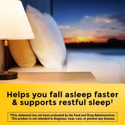Nature Made Melatonin 10mg Fast Dissolve, Maximum Strength Nighttime Sleep Aid for Adults, 100 Drug-Free, 45 Tablets
