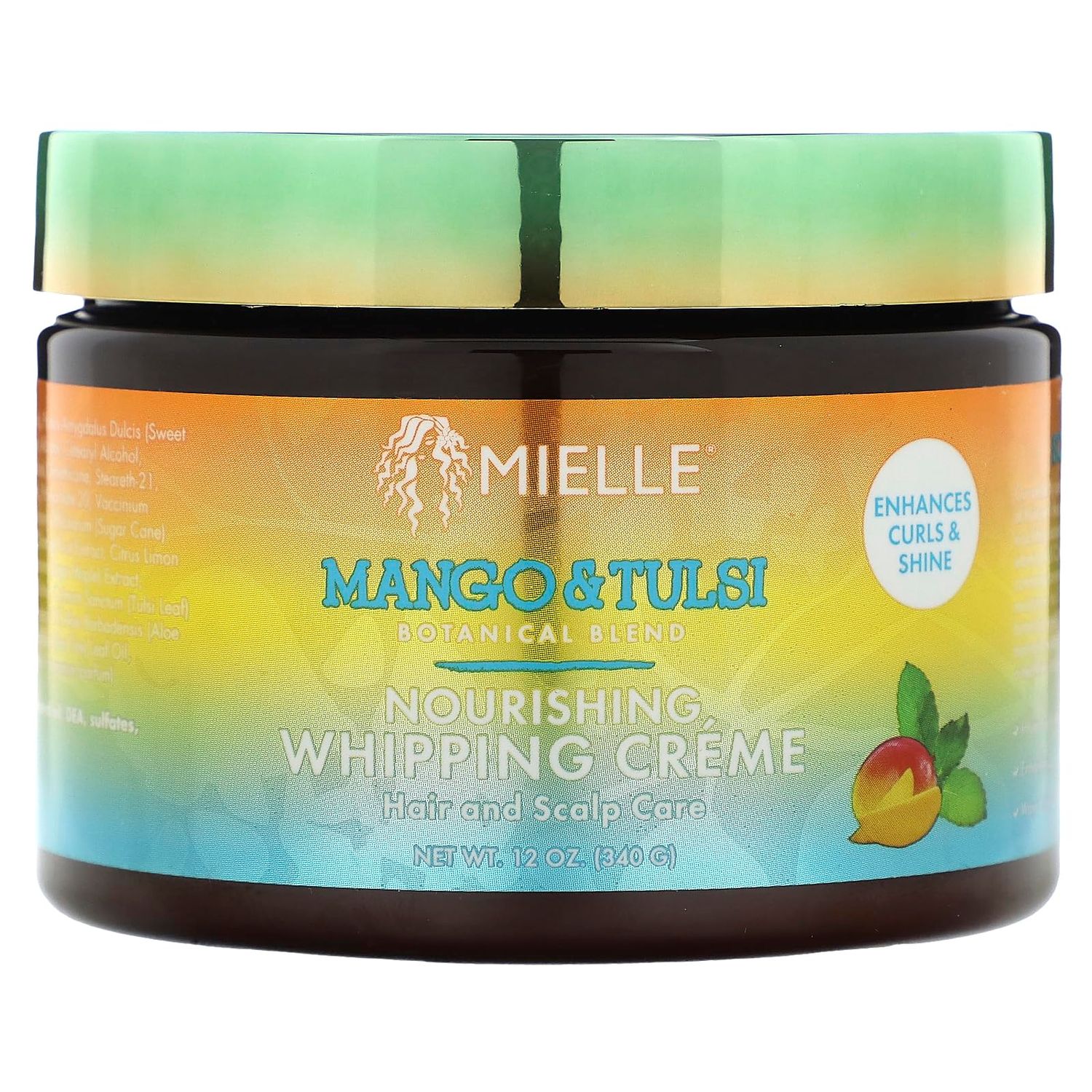 Mielle Nourishing Whipping Creme Mango Tulsi 12 Oz (Pack of 1)