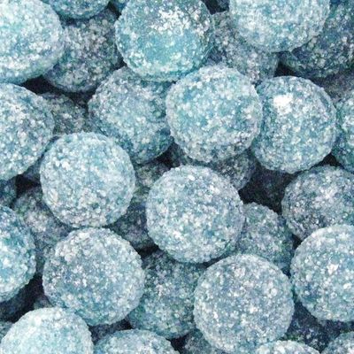 Barnetts Mega Sour Raspberry Fizz Bombs - 500 Grams 17.6 Ounces