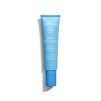 APIVITA Aqua Beelicious Eye Gel Cooling Hydrating Eye Gel with Honey, Jasmine Flowers, 15 mL 0.51 oz
