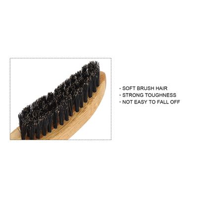 Beard Brush, Beard Cleaning Brush Lightweight for Beard and Mustache for Men for Straightens and Promotes Beard Growth
