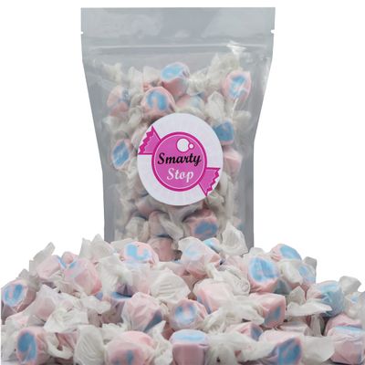 Smarty Stop Salt Water Taffy All Color (Cotton Candy, 3 Pound (Pack of 1))