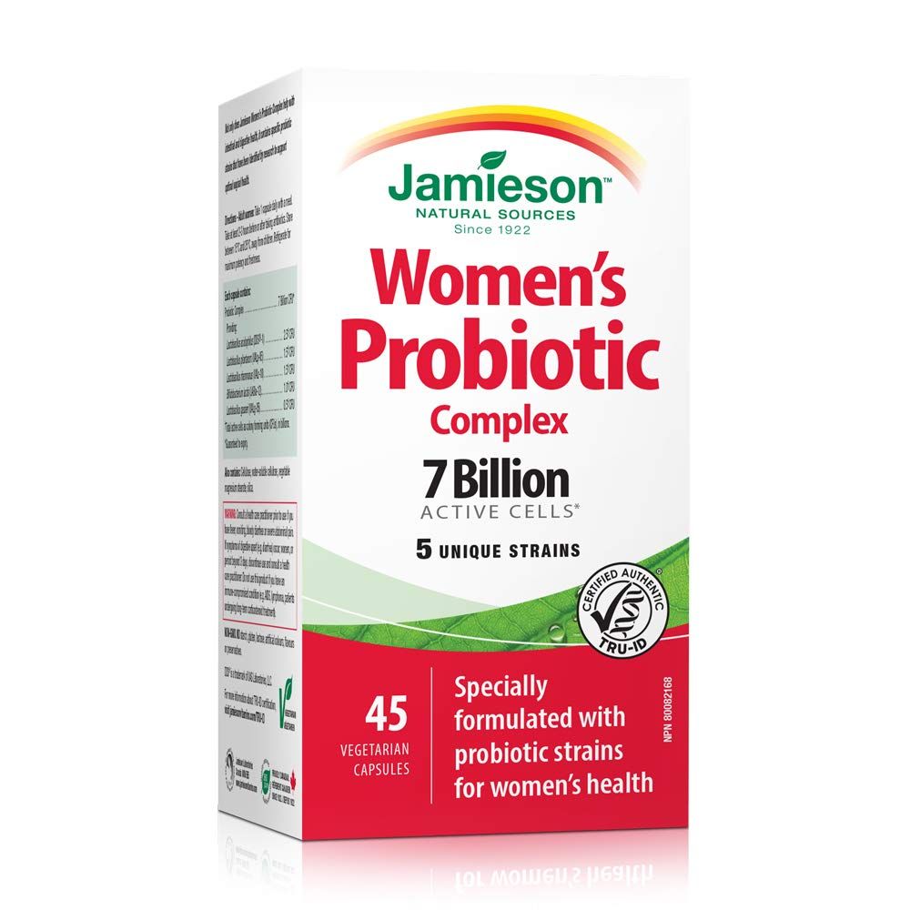 Jamieson Womens Probiotic Complex 7 Billion, 45 Veg caps