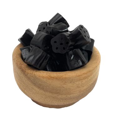 YANKEETRADERS Black Licorice Bites 40 OZ. Bag