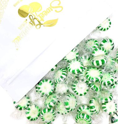 SweetGourmet Sugar-Free Spearmint Wrapped Hard Candy 3 Pounds