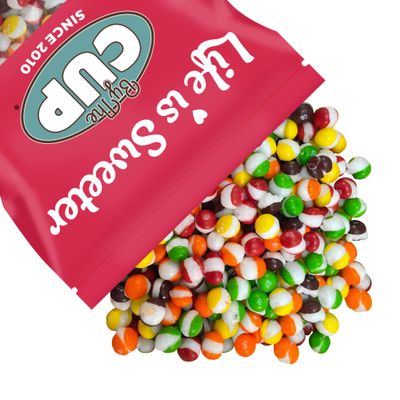 By The Cup Berry Blast Halo Drops, Freeze-Dried Candy, 2 Ounce Bulk Bag