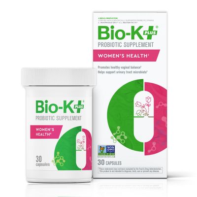 Bio K Womens Health - Probiotic Supplement for Women Supports Vaginal Urinary Tract Health with 2 Billion CFU 2 Strains, Vaginal Probiotics for Women - 30 Capsules