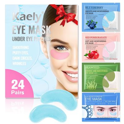 FeiCuiYun Under Eye Patches, 24 Pairs Eye Mask for Dark Circles, Puffy Eyes, Undereye Bags,Wrinkles,Eye Mask Patches, Eye Treatment Skin Care for Men Women Gift (02)