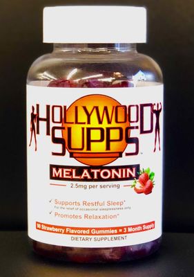 Melatonin Gummies Now 50 more MADE in the USA, Hollywood Supps