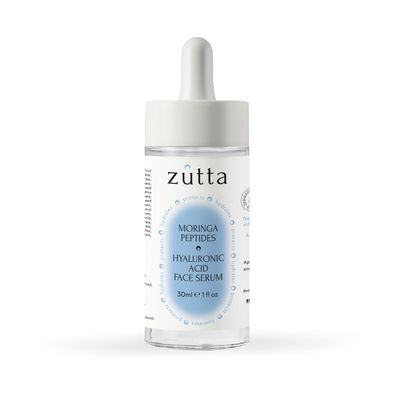 Zutta Anti-Pollution, Hydrating Serum with Peptides and Hyaluronic Acid, for All Skin Types - Unisex