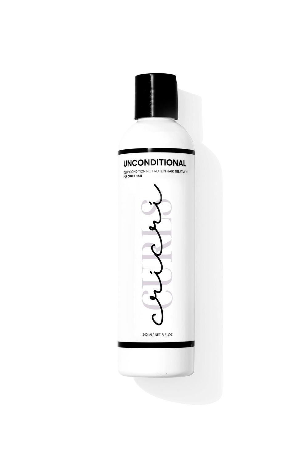 Cricri Curls Unconditional Protein Hair Treatment for Curly Hair, Deep Conditioning Formula for Strength Repair, Paraben Free, Sulfate Free, 8 oz