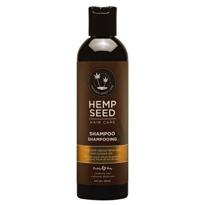 Hemp Seed Hair Care Shampoo, Naked in the Woods - 8 oz - Moisturizes Hair, Cleans Soothes Scalp - Sulfate-Free Formula with Hemp Seed Oil Coconut Oil - Vegan, Cruelty Free