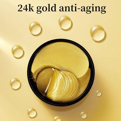 BLIGGLE Under Eye patches (64 pcs)-24K Gold Eye Mask with Hyaluronic Acid, Cooling Eye Care for Puffy Eyes Dark Circles Treatments,Reduce Under Eye Bags and Smooth Wrinkles