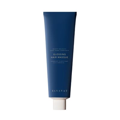 RANAVAT BOTANICS RANAVAT Glossing Hair Mask - Damaged Hair Repair Conditioning Hair Mask with Hyaluronic Acid Moringa Seed Oil to Mend Breakage Split Ends (5 oz)