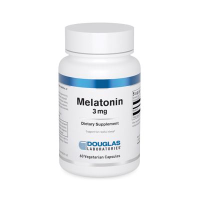 Douglas Laboratories Melatonin 3 mg Supports SleepWake Cycles 60 Capsules