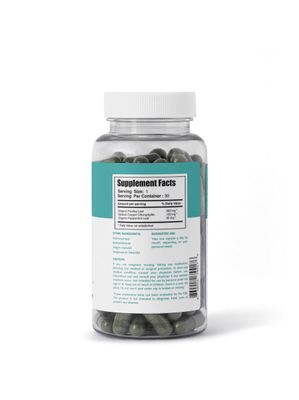 Her Fantasy Box Body Magic Chlorophyll Capsules - 30 Vegan Capsules for Detox, Digestion, Gut Health, Skin Support, and Oily Skin - Natural Energy Booster