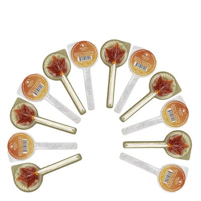 Brien Maple Lollipops - Made with Real Canadian Maple Syrup - Gluten-Free, Kosher, Vegan, All Natural - For All Ages - 20g (Pack of 12)