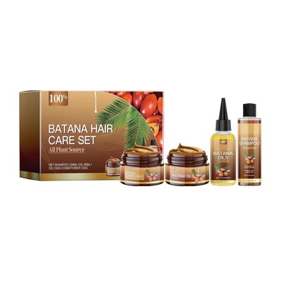 Batana Oil Hair Care Set, 100 Unrefined Oil Organic,batana oil Hair Mask,Hair Shampoo,Hair conditioner for Hair Growth Hair Loss Hair Split