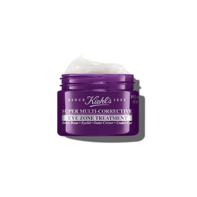 Kiehl&#39;s Super Multi-Corrective Eye Cream, Anti-Aging Cream that Lifts Brow Bone Area, Smooths and Firms Eye Lids, Bilberry Seed Extract and Collagen Peptide for Smoother Looking Skin - 0.95 fl oz
