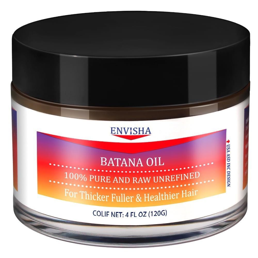 Batana Oil- 100 Pure and Natural Batana Oil,Dr. Sebi Batana Oil from Honduras - Nourish Strengthen Prevent Hair Loss,Prevent Dry Hair Eliminate Hair Split Ends