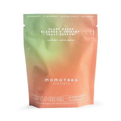 MOMOTARO APOTHECA Urinary Health Supplement, Natural Vaginal Bladder Health, Urinary Tract Supplements - Cranberry, D Mannose, Vegan - Natural Support for Vaginal Health, pH Balance 60 Capsules