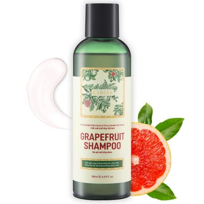 New ABERA Hair Growth Shampoo With Grapefruit Essence, for Hair Loss Thinning Hair, Citrus Paradisi Peel Extract, Rich in Vitamin C Flavonoids, Repairs Strengthens hair, Citrus Scent, Fl Oz 6.09