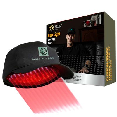 Laser Therapy Cap for Hair Regrowth, Laser Hair Growth System Hair Loss Treatments for Men Women Red Light Therapy Cap Hair Growth Device