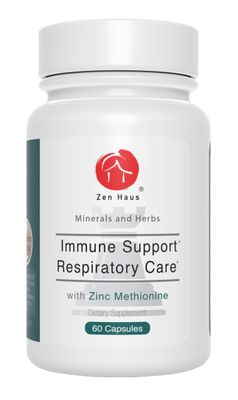 Zen Haus Respiratory and Immune Supplement - Elderberry with Zinc, Quercetin, Magnesium GlycinateTaurate, Echinacea, Olive Leaf Extract, Lysine, Leucine, Cystein, Melatonin (60 Capsules)