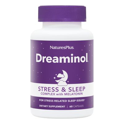 Natures Plus DREAMINOL Stress Sleep Complex WMELATONIN
