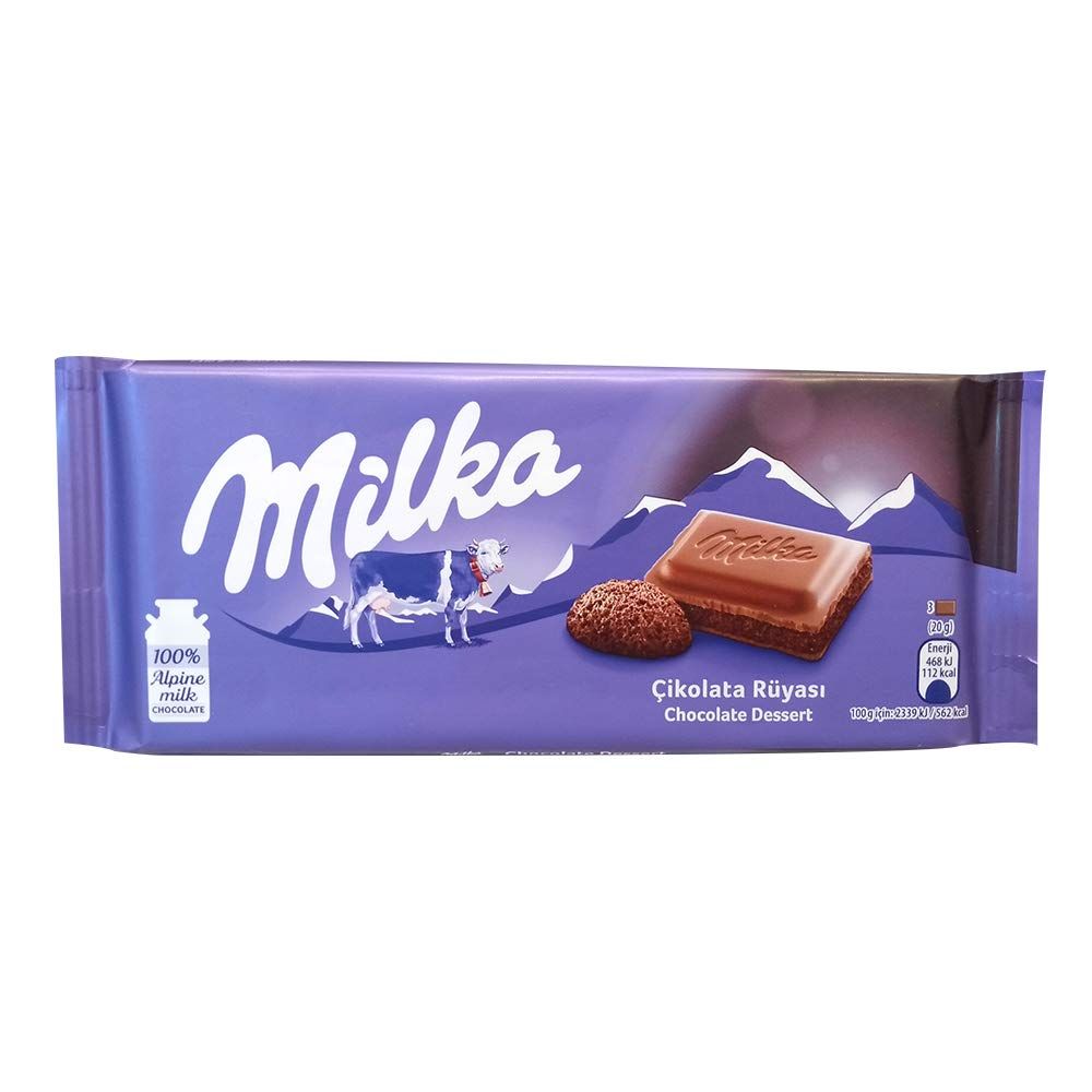 Milka Dessert AU Chocolat 100g (10-pack)